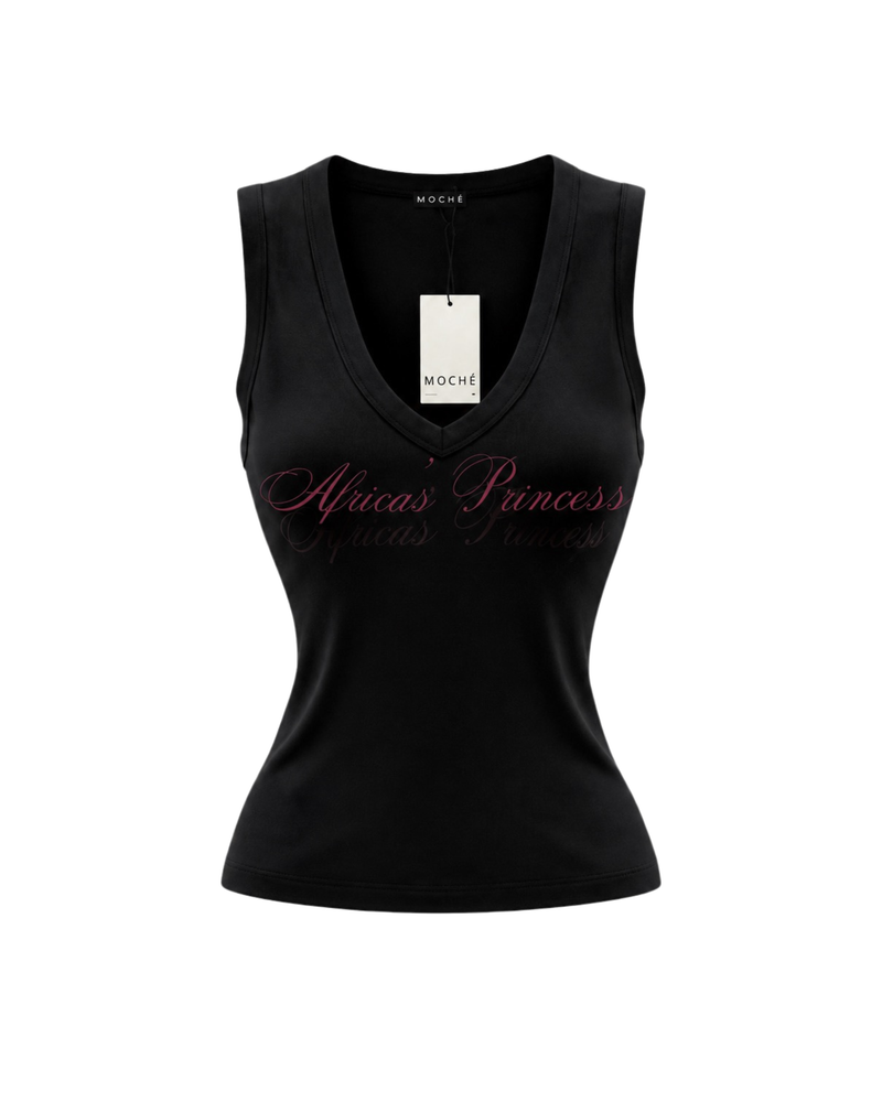 Africa’s Princess Top — Black