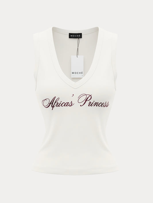 Africa’s Princess Top — Ivory